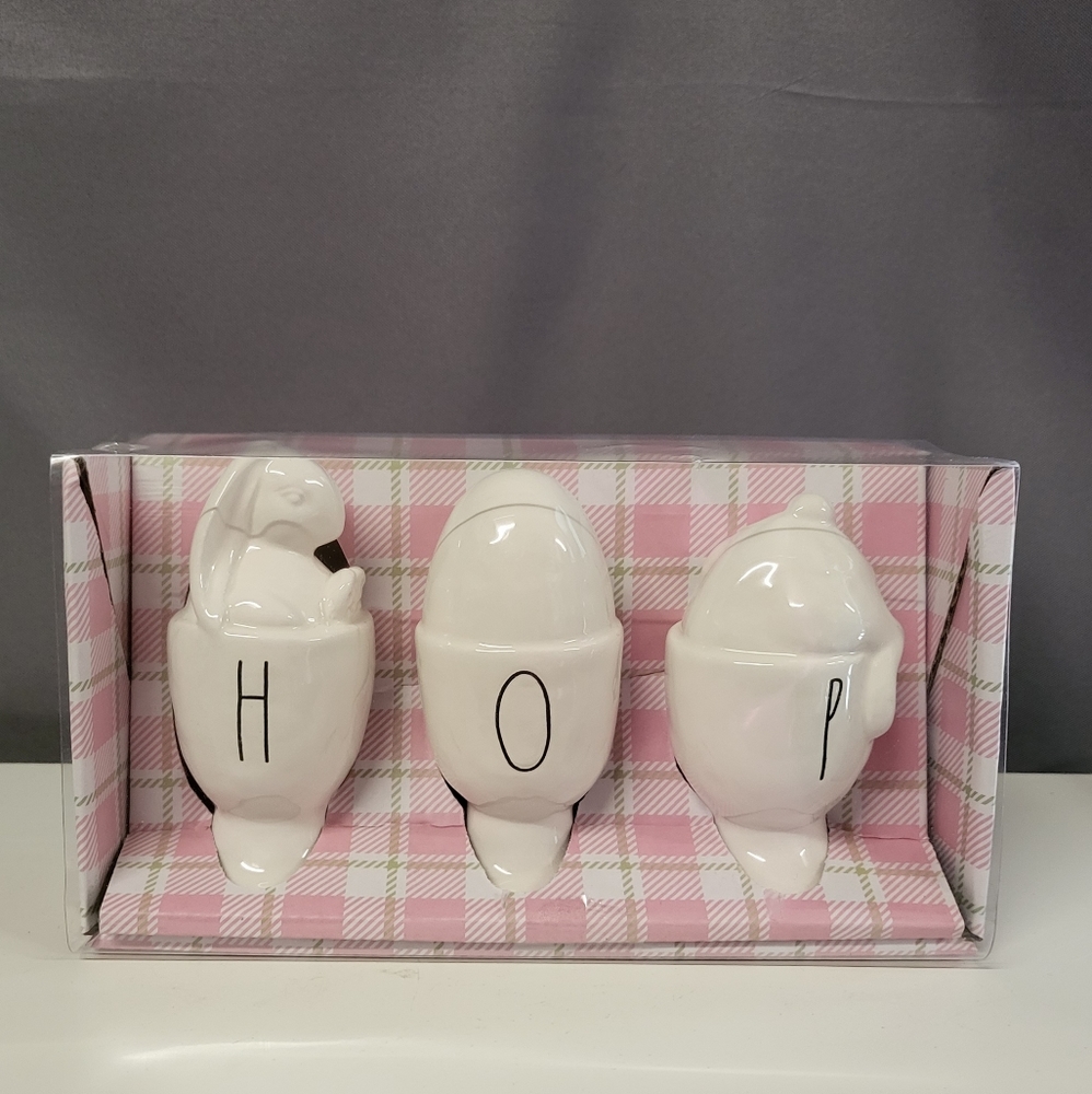 Rae Dunn HOP Easter Egg Cups
